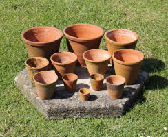 Old Clay Flower Pots