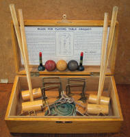 table croquet set