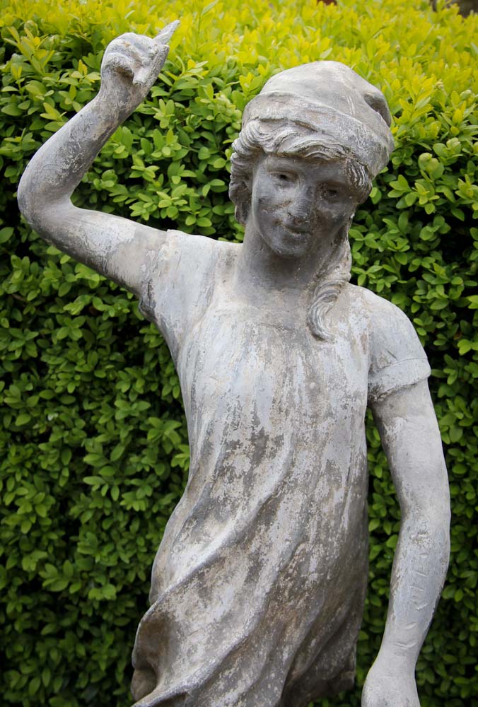 Lead Figure of a Dart Thrower