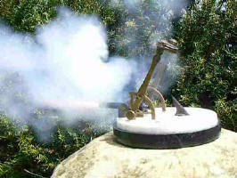 Noonday Cannon sundial firing