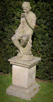 Compton figure of Peter Pan playing pipes