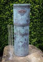 copper rain gauge